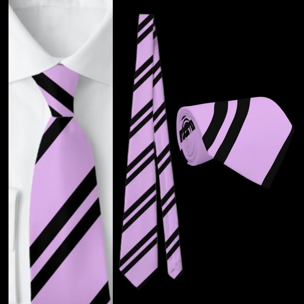 Purple Black Striped Pattern Neck Tie zazzle.com/z/34wlau6w?rf=… via @zazzle #PURPLE_KISS #necklace #BlackRock #Men #menwear #accessories #WEARE #pattern #striped #CHIQUITA