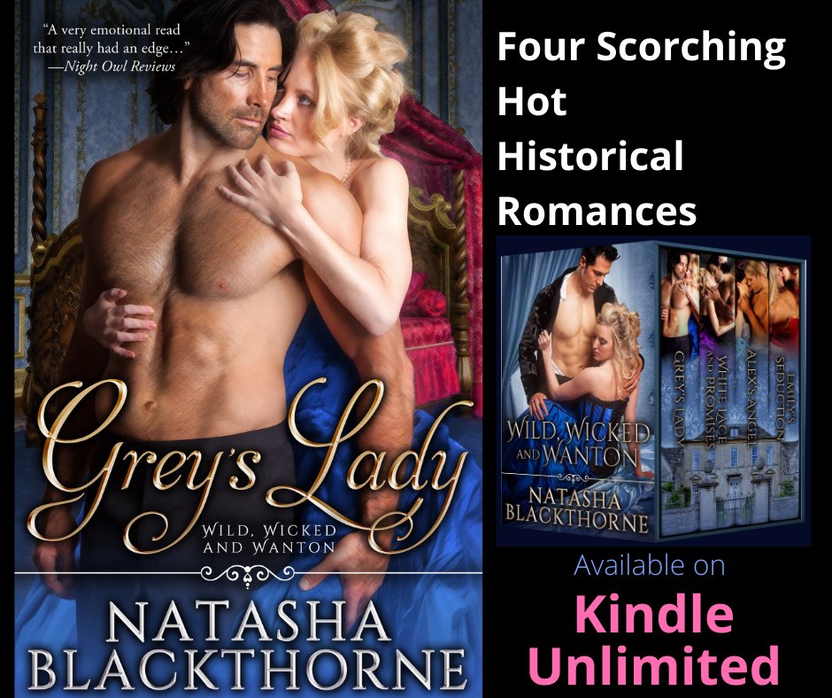 ❤️ * 🎀 * ❤️ Beth knows what she wants & she is going to get it. Lucky for Grey, she has chosen him. Read a Sexy Excerpt ------> bit.ly/2DsD0Sk Scorching Hot #HistoricalRomance #EroticRomance amazon.com/Greys-Lady-Wil… Available on Kindle Unlimited ❤️ * 🎀 * ❤️