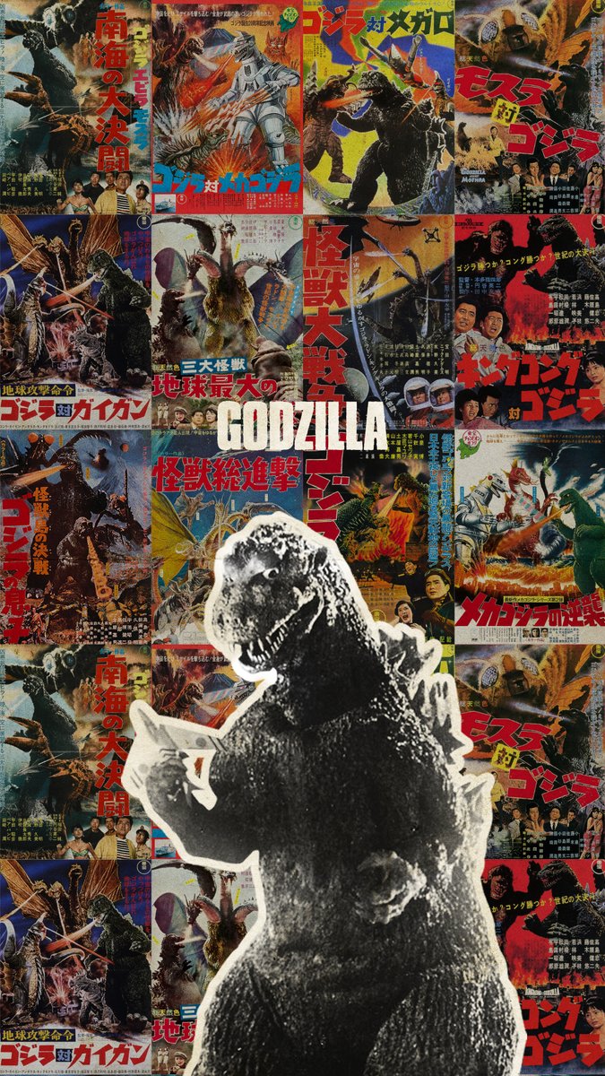 Godzilla_Toho's tweet photo. Show-a your allegiance to the King of the Monsters with our latest #Godzilla wallpapers! https://t.co/rTHyKyyWLT
