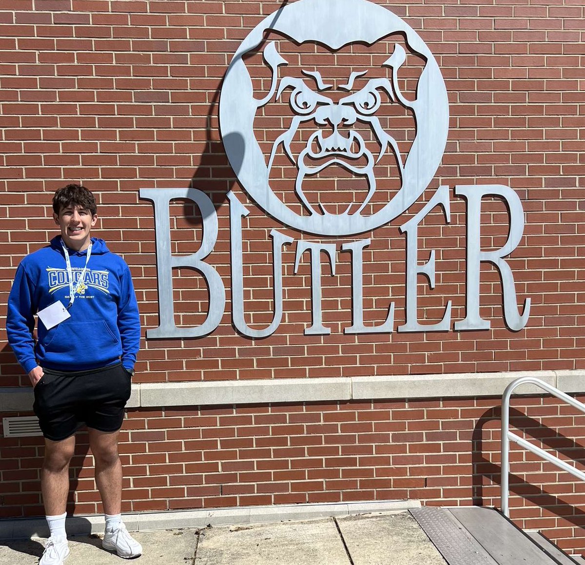 PaytonFoley11's tweet photo. Had a great time at @ButlerUFootball! Thank you Coach @RoryMannering and @CoachSiwicki for the invite! I can’t wait to be back out! @CoachU_BU @Coach_Batti @Wishbone_Hero @tson622 @William_Coonce @ball_coach23 https://t.co/KsBXdvDxz5