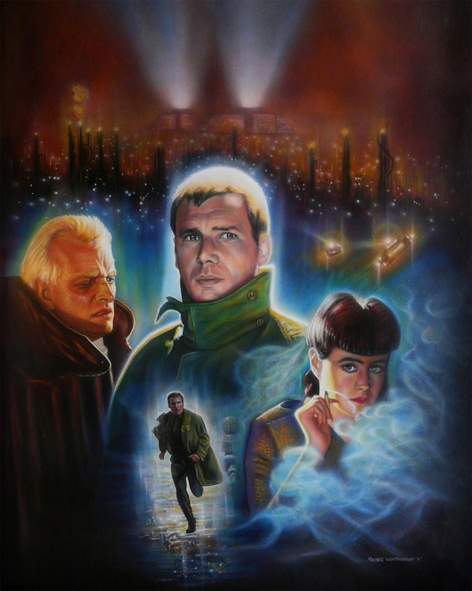 My cool Blade Runner painting 1991!
#popculture #illustration #movieart #bladerunner