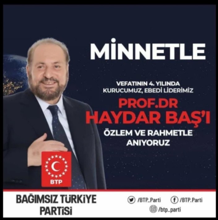 ishakkocak32008's tweet image. Haydar Hoca birliktir,
Haydar Hoca dirliktir, 
Haydar Hoca vatandır,
Haydar Hoca bayraktır,
Haydar Hoca devlettir,
Haydar Hoca millettir.
Son nefese kadar yolunda yürümeye devam edeceğiz. 
Hasretle, minnetle…

Rahmet ve minnetle anıyoruz 1947- ♾

#Üstat #HaydarBaş