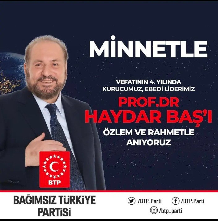 ishakkocak32008's tweet image. Haydar Hoca birliktir,
Haydar Hoca dirliktir, 
Haydar Hoca vatandır,
Haydar Hoca bayraktır,
Haydar Hoca devlettir,
Haydar Hoca millettir.
Son nefese kadar yolunda yürümeye devam edeceğiz. 
Hasretle, minnetle…

Rahmet ve minnetle anıyoruz 1947- ♾

#Üstat #HaydarBaş