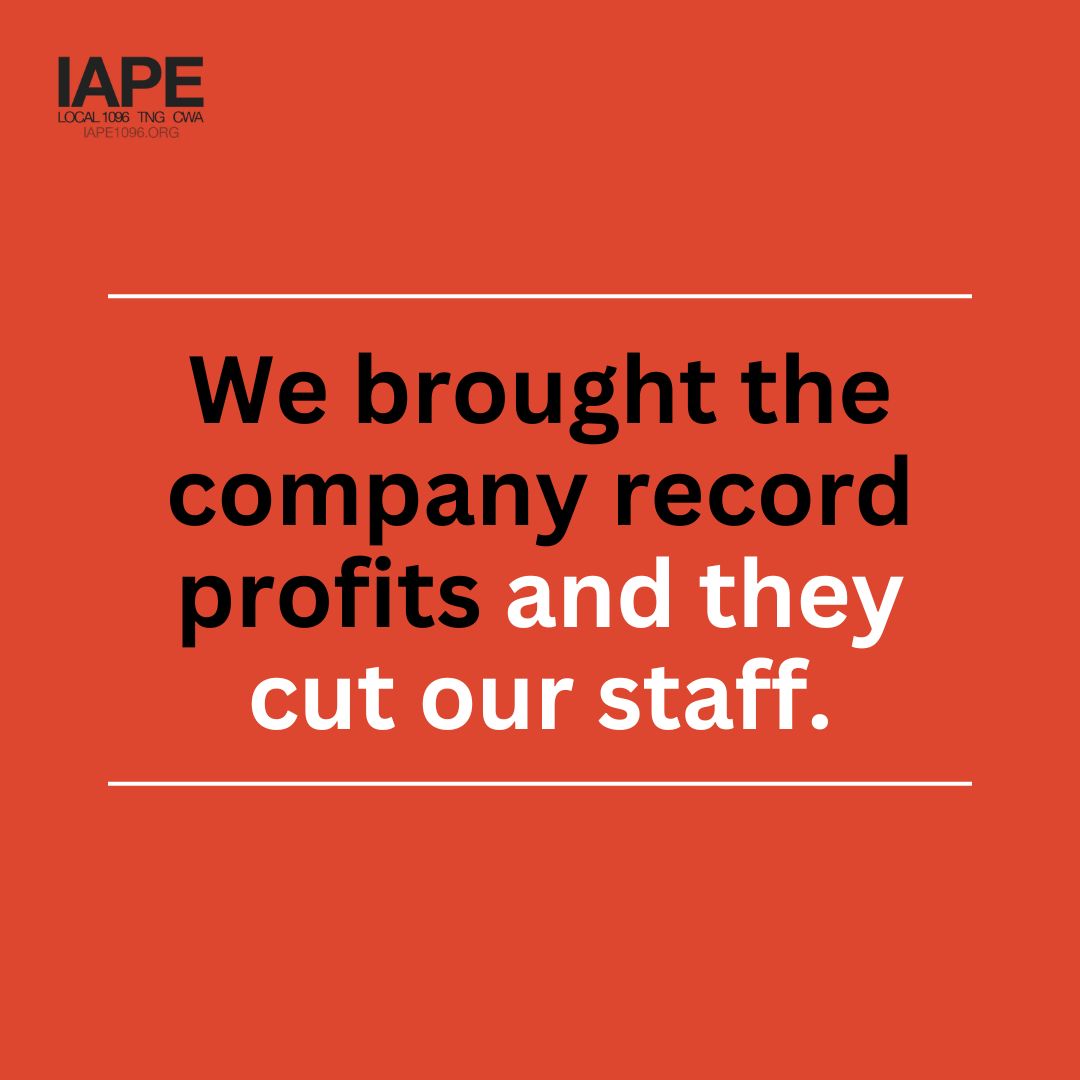 Dow Jones, we deserve job security. #WeDeserveMore