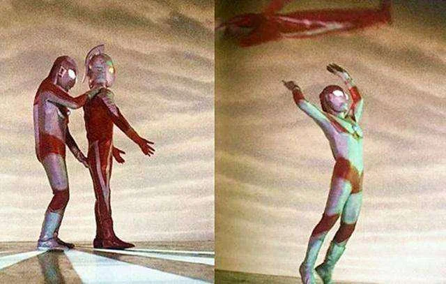Crazy_ultraman's tweet photo. Shots of an unused scene where Jack trains with Seven, presumably learning the "Ultra Throw" which he used to defeat Alien Nackle (1971) https://t.co/TDY1tZSDHe
