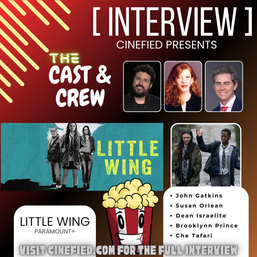 LISTEN Here: cinefied.com/thecastandcrew… Our very own Dempsey Pillot got the chance to speak with the writer who inspired the film, the writer who adapted it and the director... As well as the film’s stars Brooklynn Prince and Che Tafari...