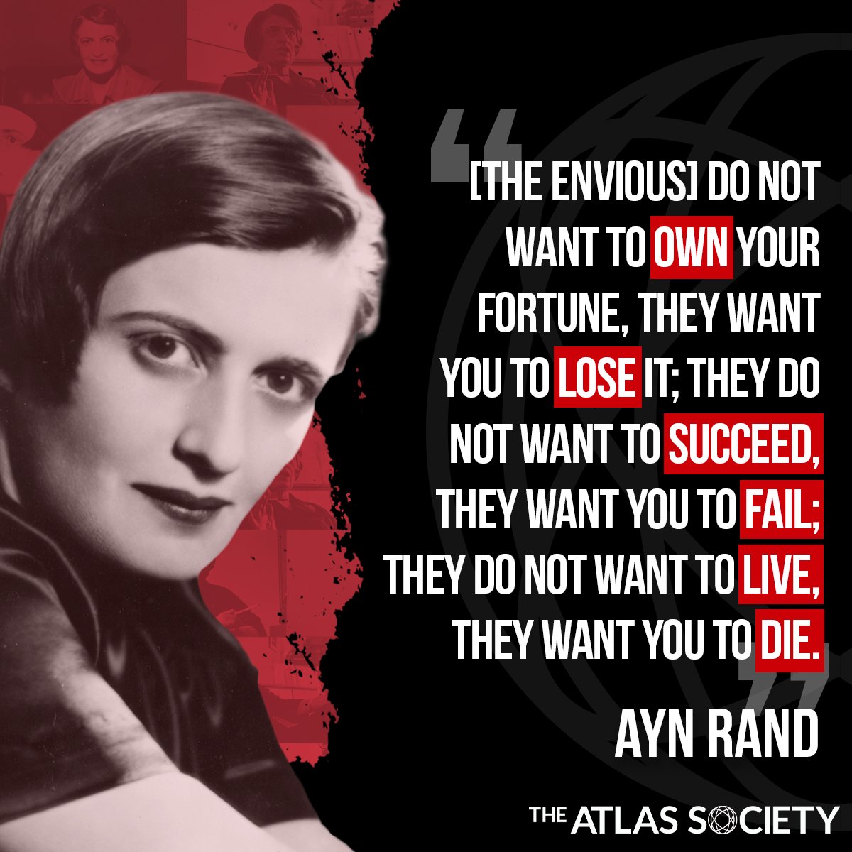 Rand's classic definition of ENVY. #EnvyIsEvil #AynRand facebook.com/watch/?v=10156…