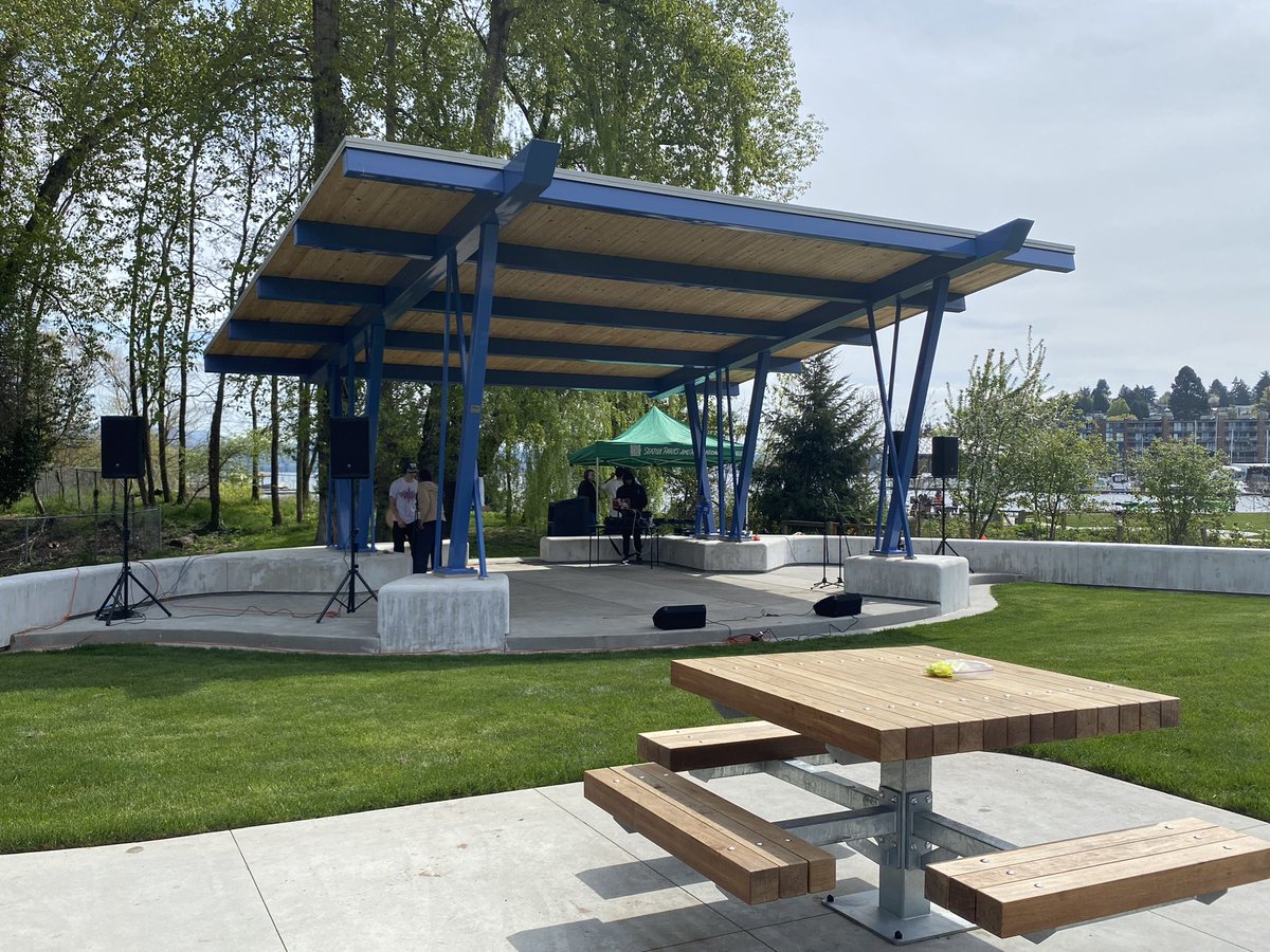 Hey JJ here, at the Grand Re-Opening of Be’er Sheva Park! I’m walking around snapping photos and crafting headlines. We’ll be here until 4pm, so stop by if you have and enjoy the fun. #BeerShevaParkReOpening #SetTheRecordStraight #RBAC #RainierBeach