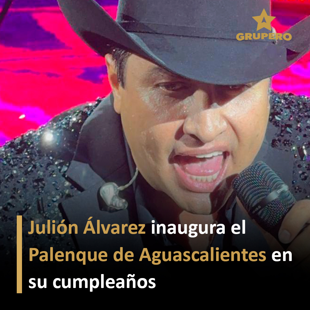 Julión Álvarez se la pasó como nunca en el Palenque de Aguascalientes para celebrar su cumpleaños numero 41. 🥳 ¡Felicidades Julion! 🥰
Más información en saps.com.mx
.
.
.
#fyp #viralvideo #viral #gruperos #regionalmexicano #regional #chismes #chismenolike #chisme