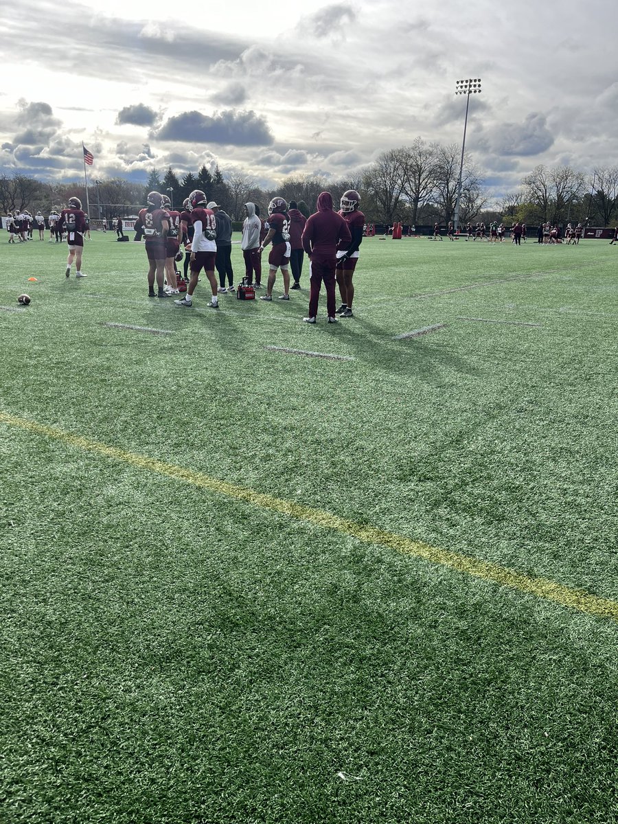 Had a great time at <a href="/FORDHAMFOOTBALL/">Fordham Football</a> watching a great spring practice and learning more about the program along with the historic campus. Thank you Coach Petrarca for the invite looking forward to coming back in May. <a href="/CoachPetrarca/">Jake Petrarca</a>