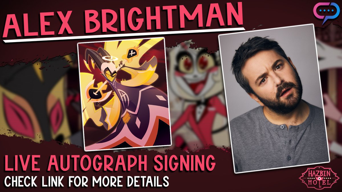 Hazbin Hotel fans: Get ready for another LIVE signing! Alex Brightman, who plays Sir Pentious, is set to sign LIVE on April 16th! Prints now available for autographs! Details in link: hubs.la/Q02sMsgG0 #hazbinhotel #alexbrightman #hazbinsirpentious #streamily