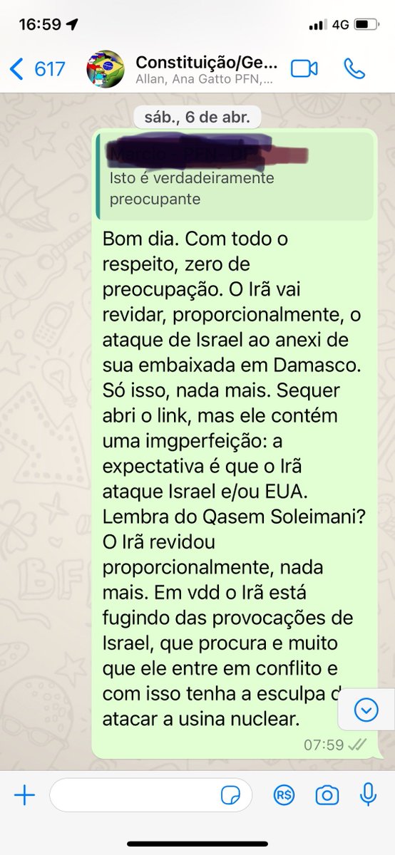soutojc's tweet photo. As TVs dos EUA noticiaram, no início da tarde, que Biden retornou mais cedo de Delaware (the first State, como ele é conhecido, e onde estudei em 1995) para se reunir na Casa Branca e avaliar de perto, com seus assessores de segurança, o mais que provável e iminente revide do Irã ao ataque israelense ao consulado em Damasco, há alguns dias.

         Escrevi, há exatamente uma semana, um breve texto num grupo de Geopolítica/Constitucional com minha impressão sobre a situação atual, e resumo no seguinte: Israel quer o conflito com o Irâ.

         Para mim o motivo é muito simples, ser atacado e em seguida ter a chance de destruir (ou danificar enormemente) "Bushehr", a planta nuclear iraniana. Serviria, também, para (possivelmente) unir o país em torno de Netanyahu (tal qual a tentativa dos generais argentinos, nas Malvinas, em 1982).

          Relendo o post, uma semana depois, continuo com idêntica impressão, embora reconheça, hoje, que tratei do tema com certo desdém. E agora retifico em parte: o conflito pode tomar proporções maiores, até porque há interesse da Rússia que a região pegue fogo, e com isso contribuir para que as chances eleitorais de Trump cresçam. 

           Não é segredo para ninguém, como demonstrou o "The New York Times" há alguns dias, que China e Rússia preferem Trump. Preferem o caos na política externa estadunidense, a falta de rumo, o descompromisso com a Europa, etc.