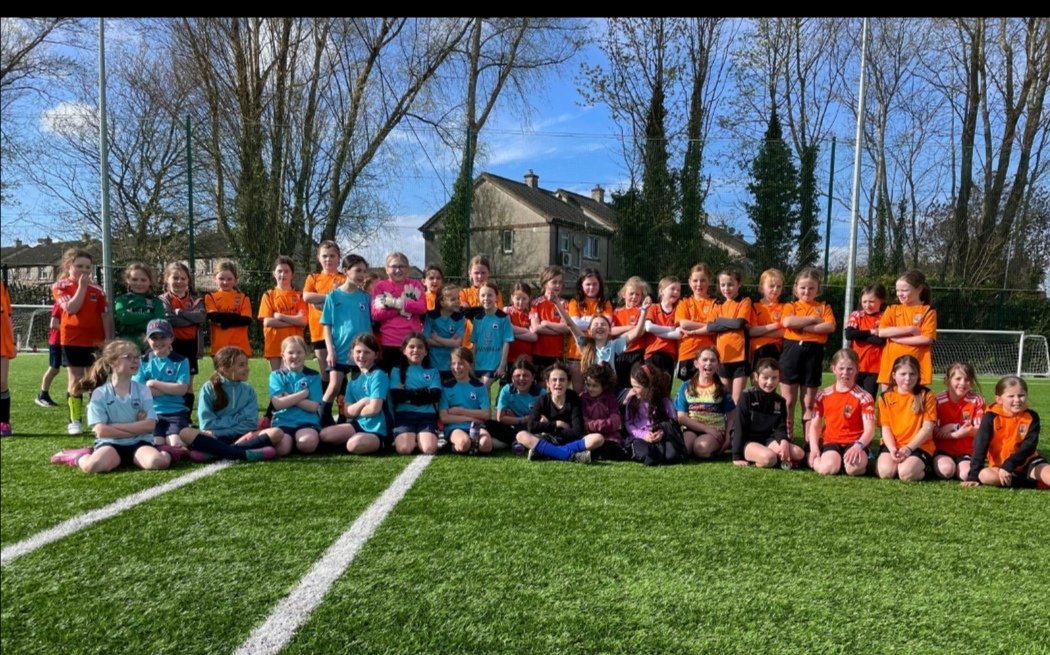 Great sport and friendship as @AvondaleUtdFC and Innishvilla Under 10s enjoy football in @TramoreAthletic on Saturday afternoon 👏