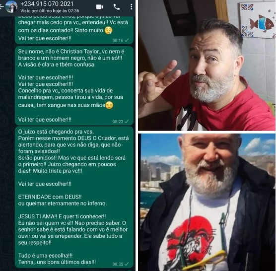 forascammers's tweet photo. Scammers tenta dar golpe a vítima simplesmente tentou converter ele ...segura na mão de Deus e vai
Este é nosso sonho que nenhuma mulher acredite mais em amores que aparece do nada,milhonarios  soldados simplesmente achando você na Internet. https://t.co/nJbPHQWWaQ