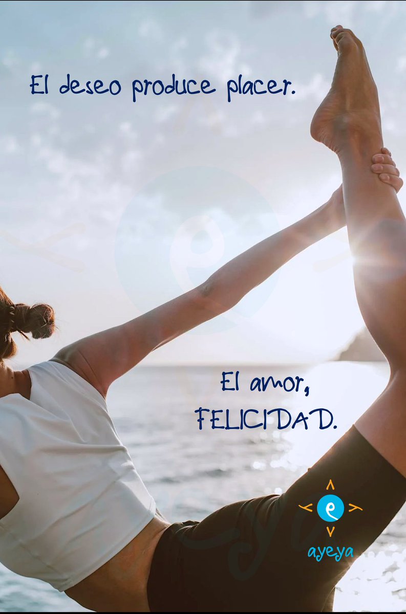 El deseo produce placer.
El amor, felicidad.
🫶
No te confundas.
#ayeya #espacioayeya #autortotal #actrizvital #aforismos #autoficcion #espiritualidad #PersonalGrowth #crecimientopersonal #CreativityUnleashed #equilibrio #esencia