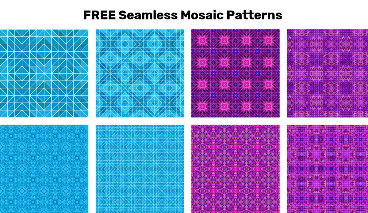 FREE Seamless Mosaic Patterns  freepik.com/collection/fre… #freebie #giveaway #backgrounds #geometric #FreeGraphicDesign #FreeVectorGraphics #FreeDesigns #FreeAssets #GeometricPatterns