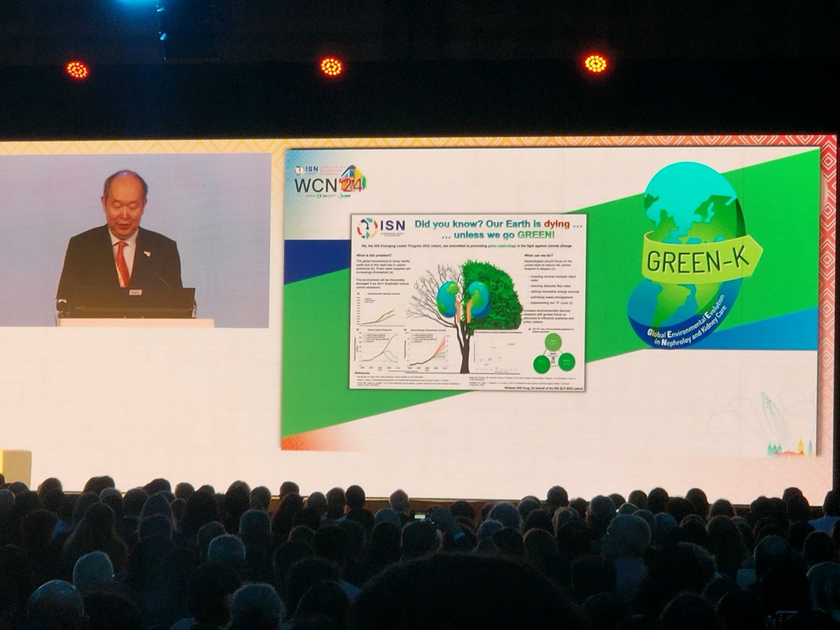 I'm so proud that #ISNELP 22 have made a memorable remark promoting and advocating for Sustainable Kidney Health for more Eco-friendly practice @ISNWCN @ISNkidneycare #ISNWCN #ISNELP