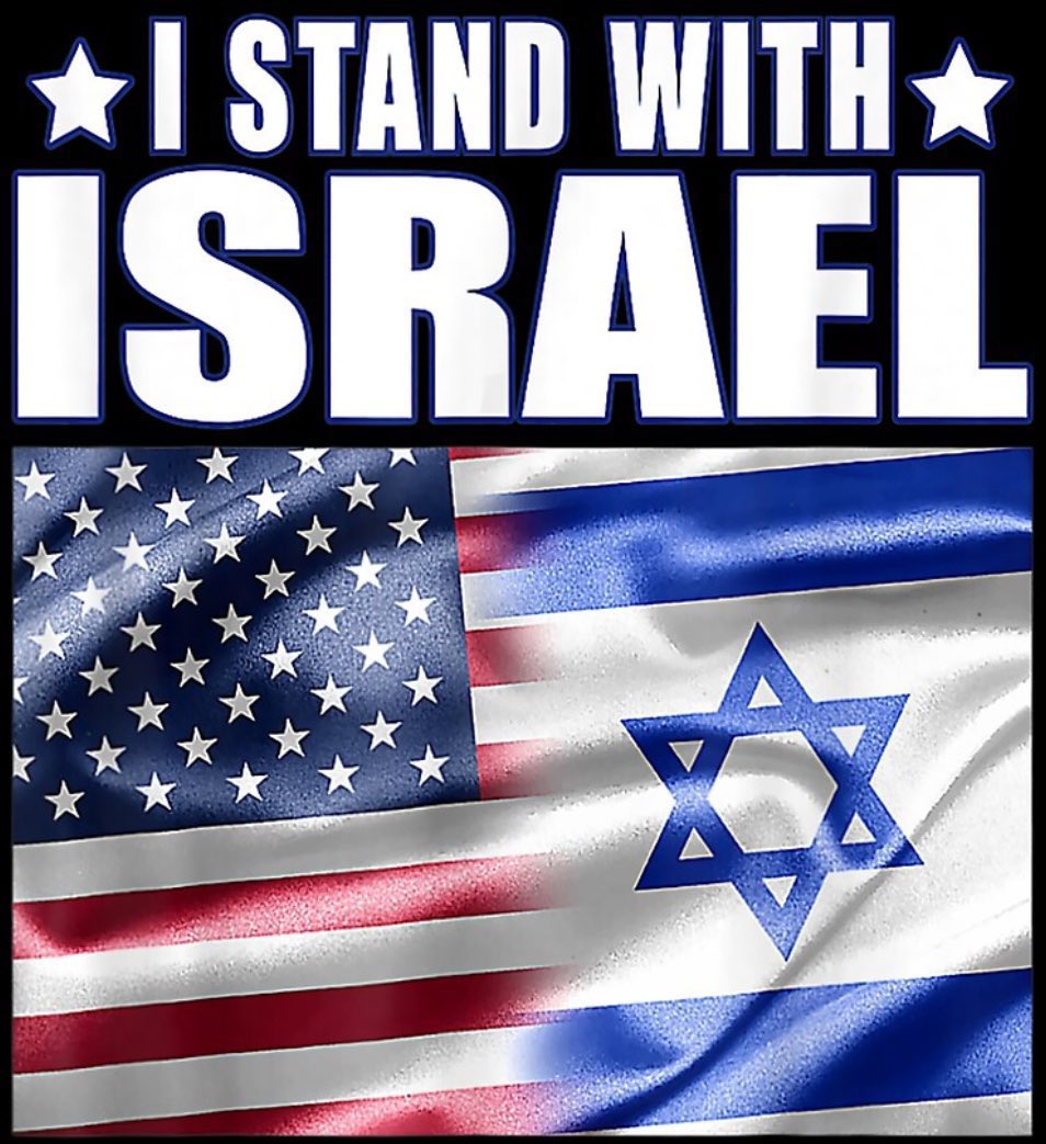 🇺🇸🇮🇱 Just gonna leave this here so everyone knows where I stand!