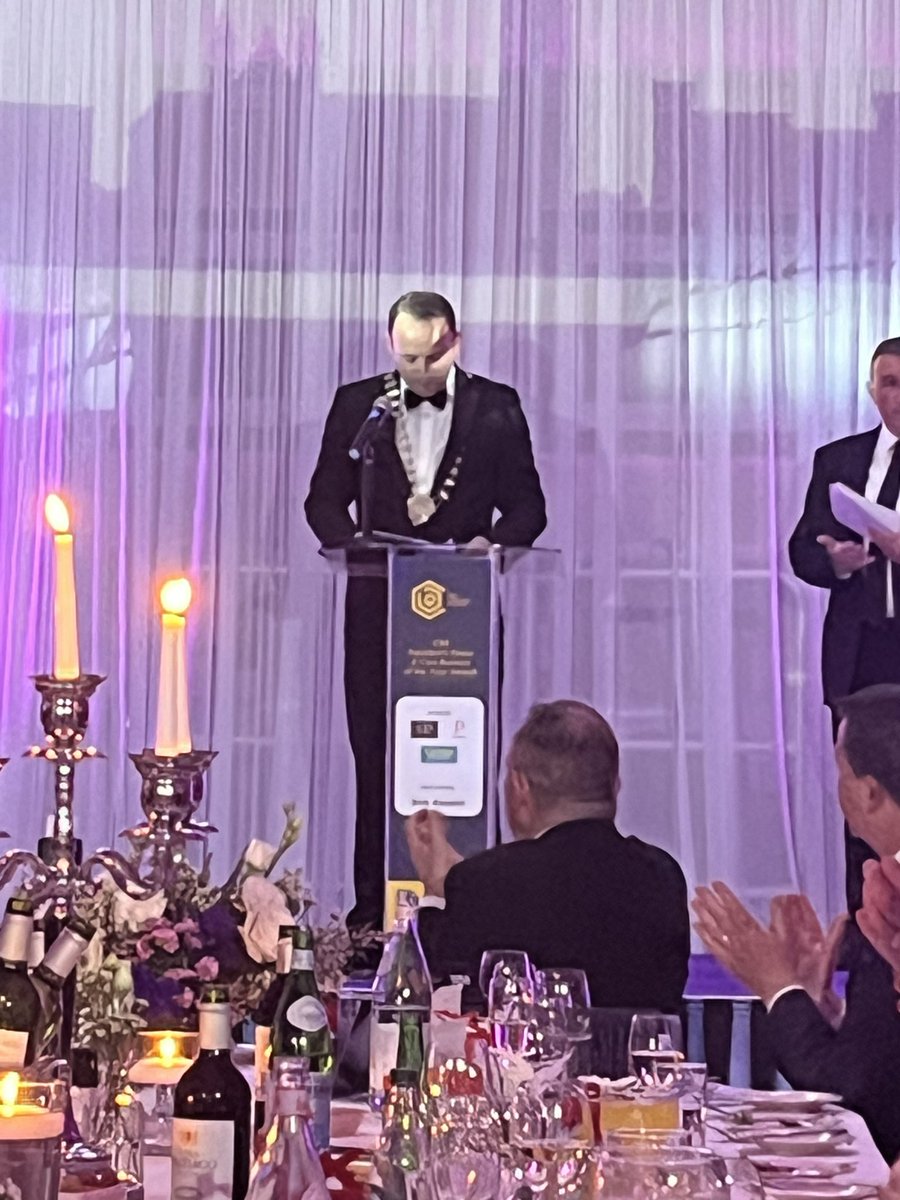 Powerful speech inspiring from a true leader at Cork Business Awards in the Radisson. Rainbow Club reviving amazing support from our gorgeous city @CBA_cork @AaronMansworth