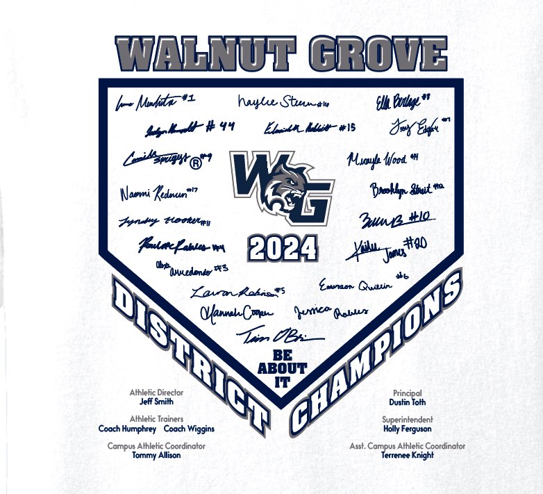 ITS PLAYOFF TIME IN TEXAS YALL! If you would like to purchase some WG softball playoff merch, click the link below! hometeamprints.net/store#!/Walnut…