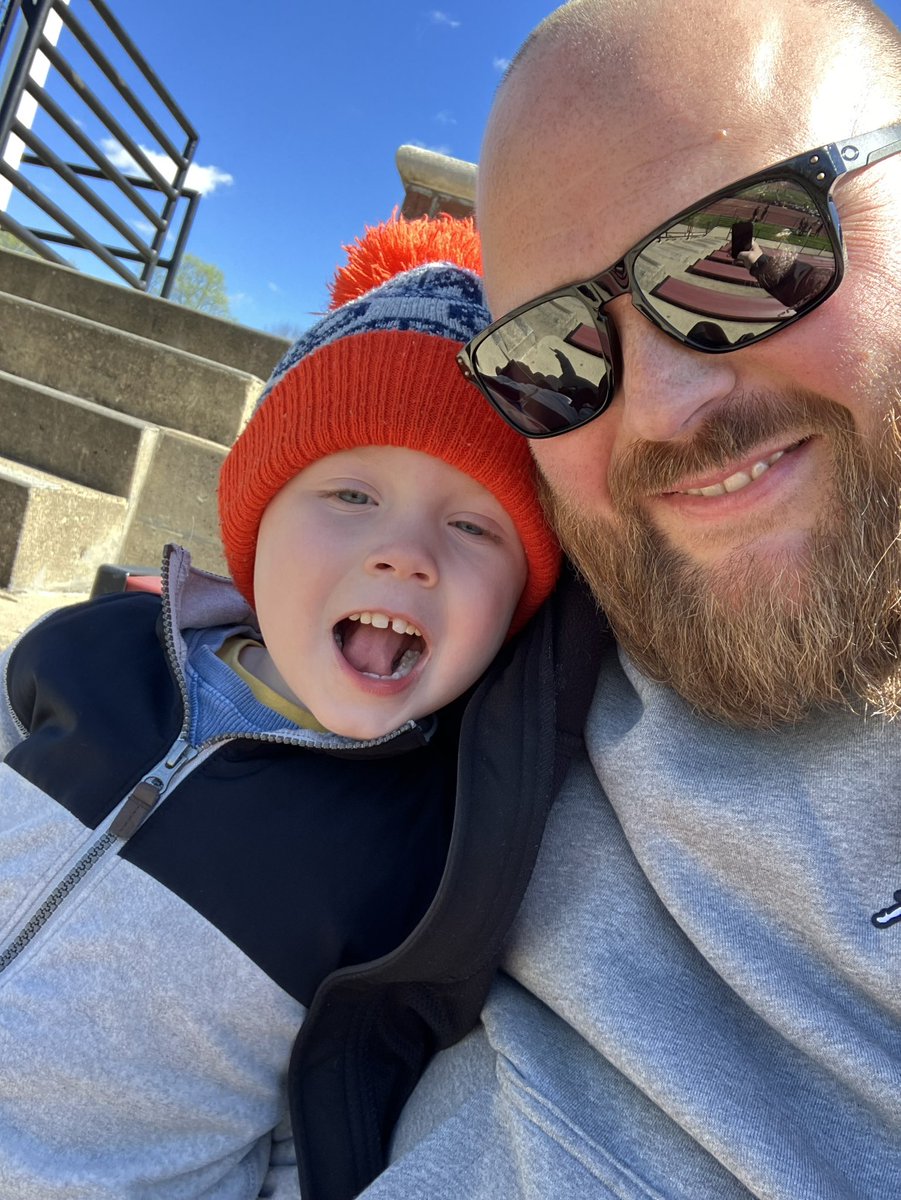 Lucan and daddy day while mommy had games to cover. We had Tee Ball opening ceremonies, played at two different parks, got some lunch, watched some soccer and hopefully later a nap, well at least for daddy 😂