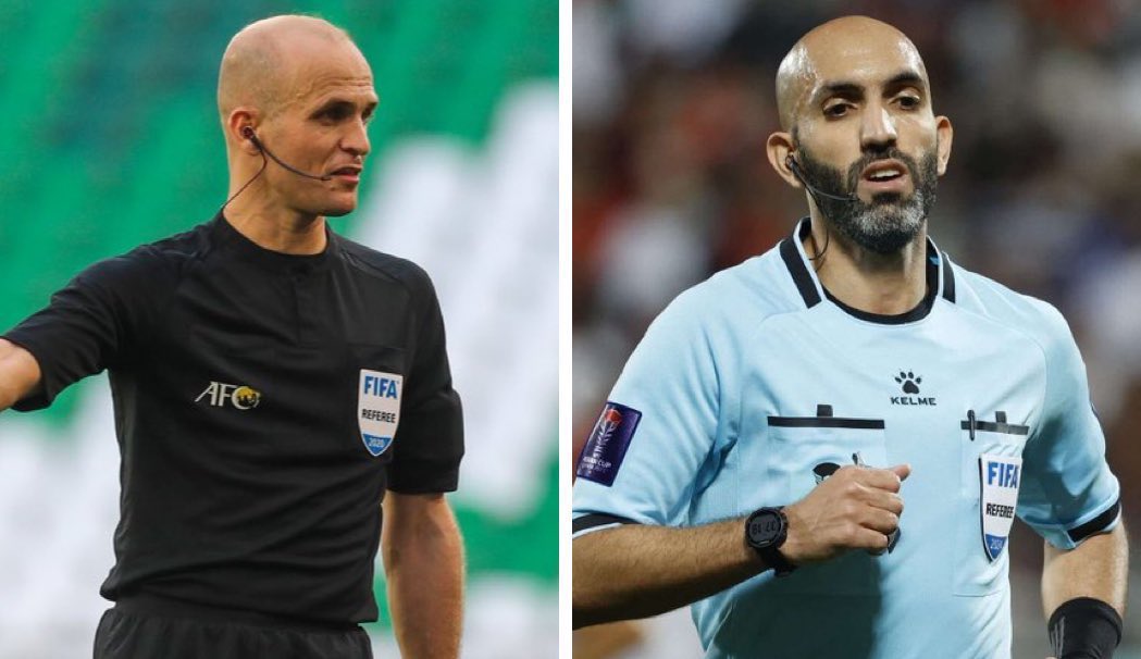 Nawaf_STATS's tweet photo. 🚨🚨🚨🚨🚨🚨 عاجل : 

تعيين ادهم مخادمة حكمًا لذهاب الهلال والعين 

تعيين احمد العلي حكمًا لإياب الهلال والعين https://t.co/7q6yATZJU7