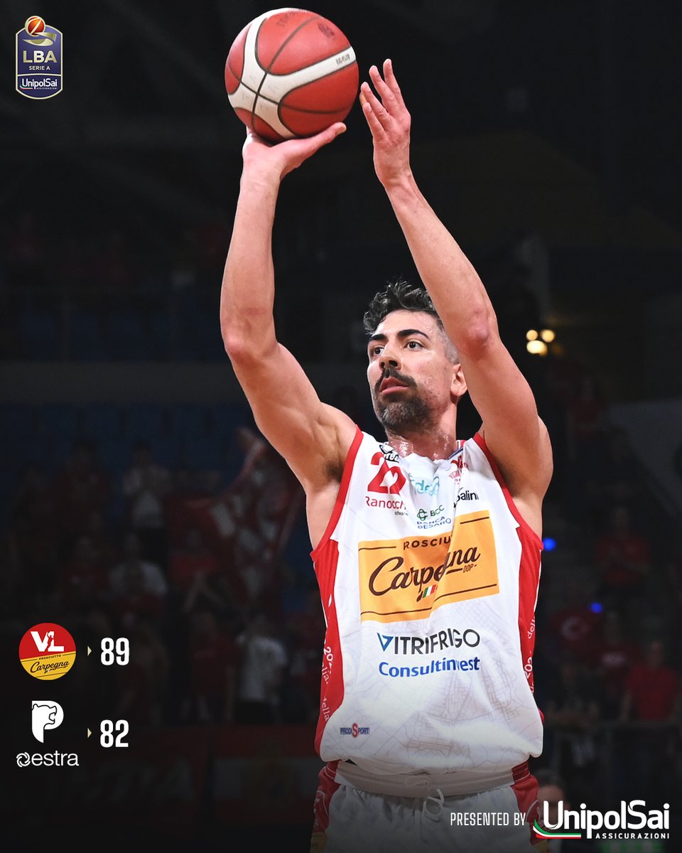 Con 17 punti di cui ben 4 triple Valerio Mazzola è decisivo nella vittoria casalinga della @VLPesaro sul @PistoiaBasket 🔥
In doppia cifra anche Wright-Foreman, Cinciarini, Mcduffie e Love: tra gli ospiti miglior marcatore Ogbeide con 18 pt🏀

#TuttoUnAltroSport @UnipolSai_CRP