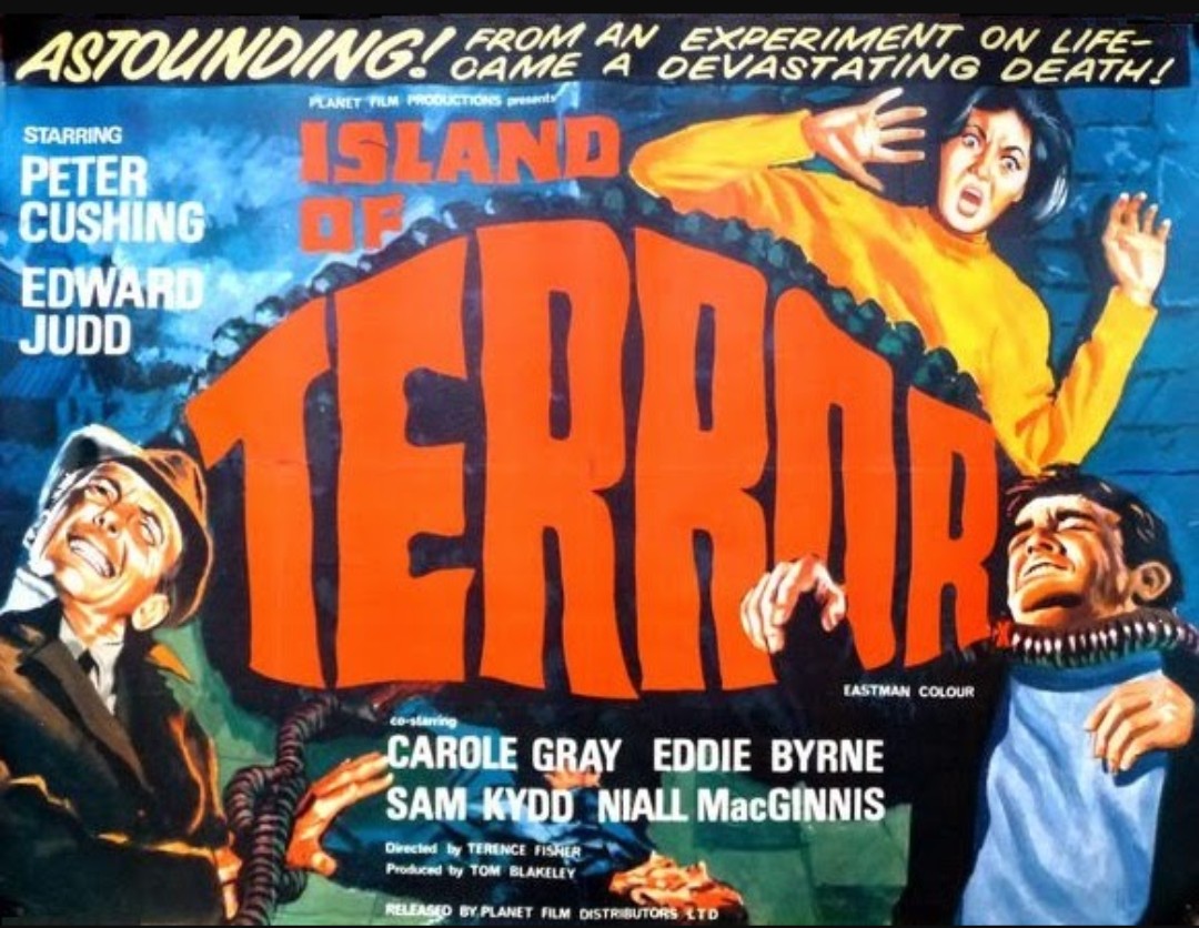#metv
#frndlytv
#svengoolie
@Svengoolie 
@MeTV 
@FrndlyTV 
#IslandOfTerror 1966*
starring the great #PeterCushing

the BIG broadcast 8pm! eastern!!