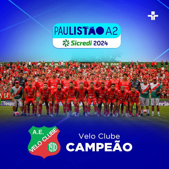 O Velo Clube é CAMPEÃO do Paulistão A2 🏆🐓 #PaulistãoA2NaCultura #TVCultura #VeloClube #VELXNOR
