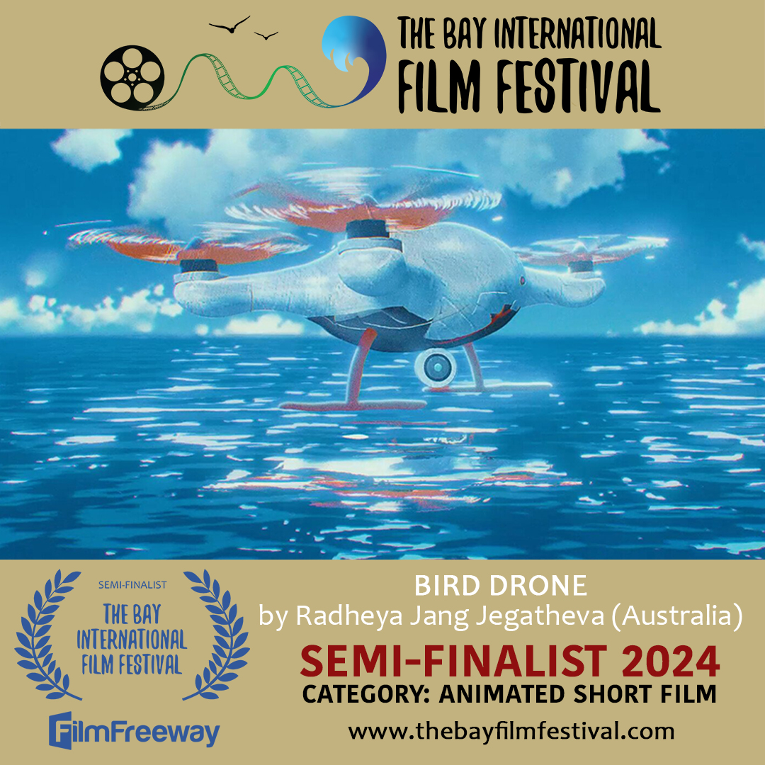 Congratulations to BIRD DRONE by Radheya Jang Jegatheva (Australia) for getting into semi-finals in ANIMATION category!

#filmfestivallife #filmfestivalseason