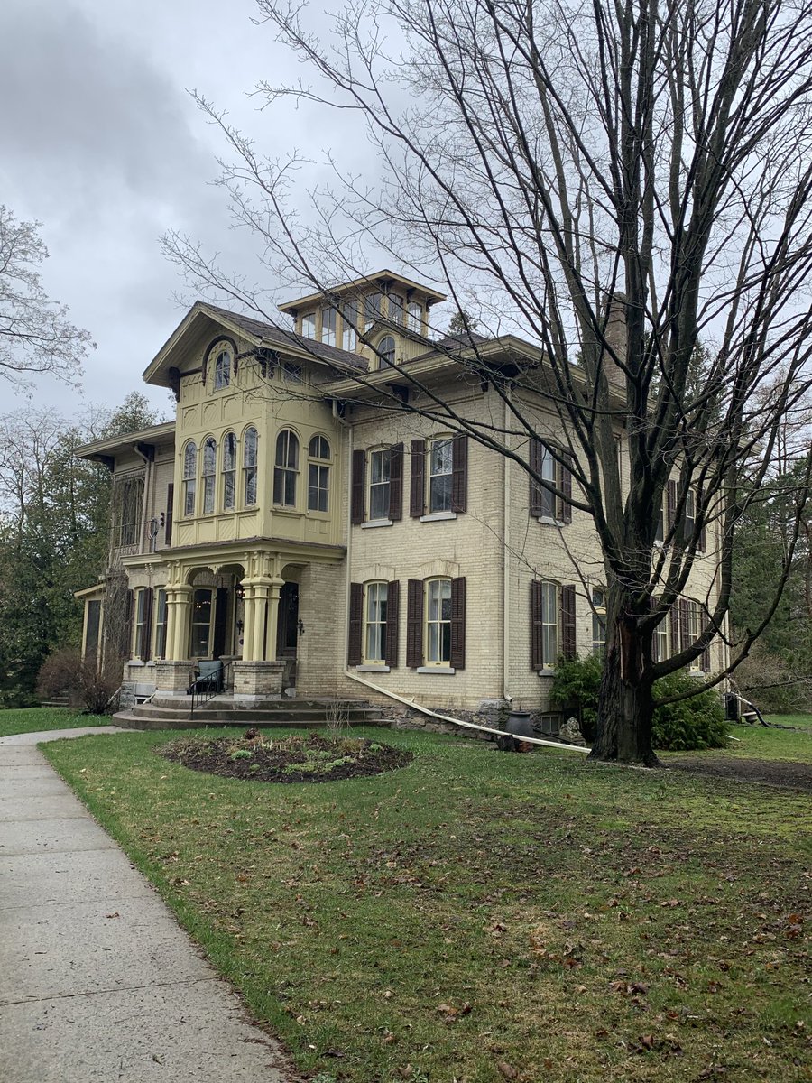 The charm of old spaces & places. #primrosehillmanor #janetville #kawarthalakes