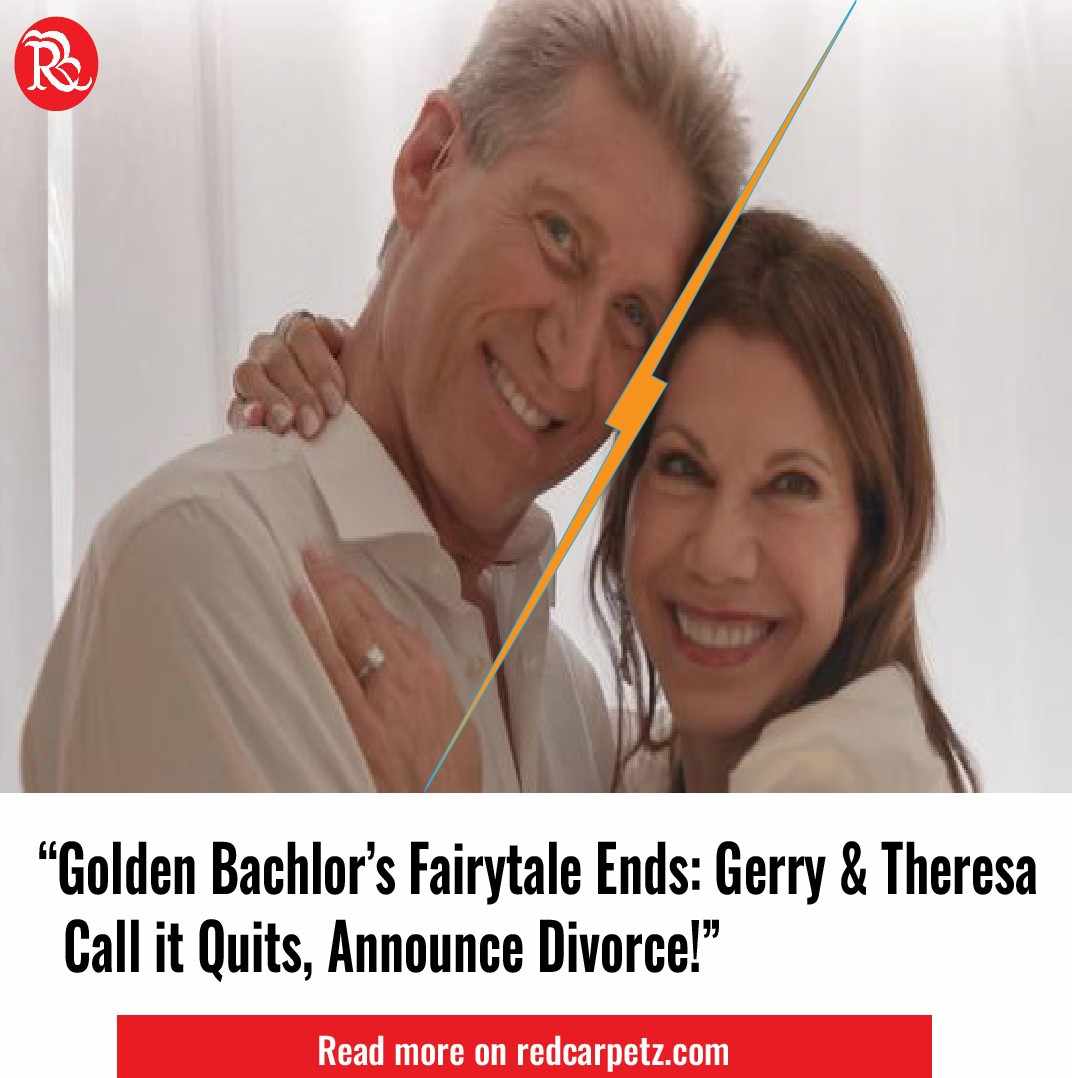 'Golden Bachelor's Fairytale Ends: Gerry and Theresa Call it Quits, Announce Divorce!'

Read More:
redcarpetz.com/2024/04/13/gol…

#goldenbachelor #GerryTurner #theresanist #Abcnews #hollywood #hollywoodstudios #celebritynews #celebrity #GoodMorningAmerica #datingshow #vogueusa #news