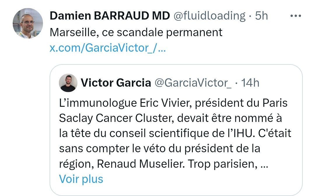 Les corrompus Parisiens adeptes des combines harcelo sexuelles n'ont qu'un but : casser le magnifique Bateau IHUM construit et géré par Pr RAOULT.
Se venger d'une sommité en dégommant l'excellence.
En faire un St Antoine ou un Bichat suffirait à leur bonheur.
Quel gd malheur !