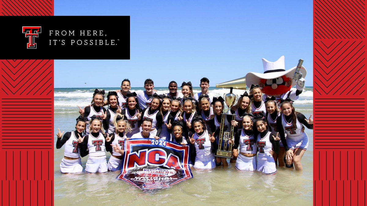 Your 2024 Division 1A Small CoEd National Champions! Congrats @TTUCheer! 🏆