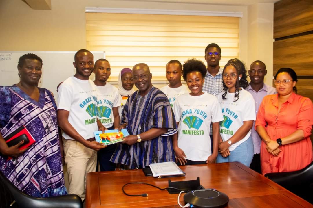 The Ghana Youth Manifesto Core Team Engages the National Democratic Congress NDC. The #gym Team and partners met with the Chairman, Prof. Kwaku Danso-Boafo the Manifesto Committee of the NDC to facilitate the process of the Party adopting and incorporating the Youth Manifesto