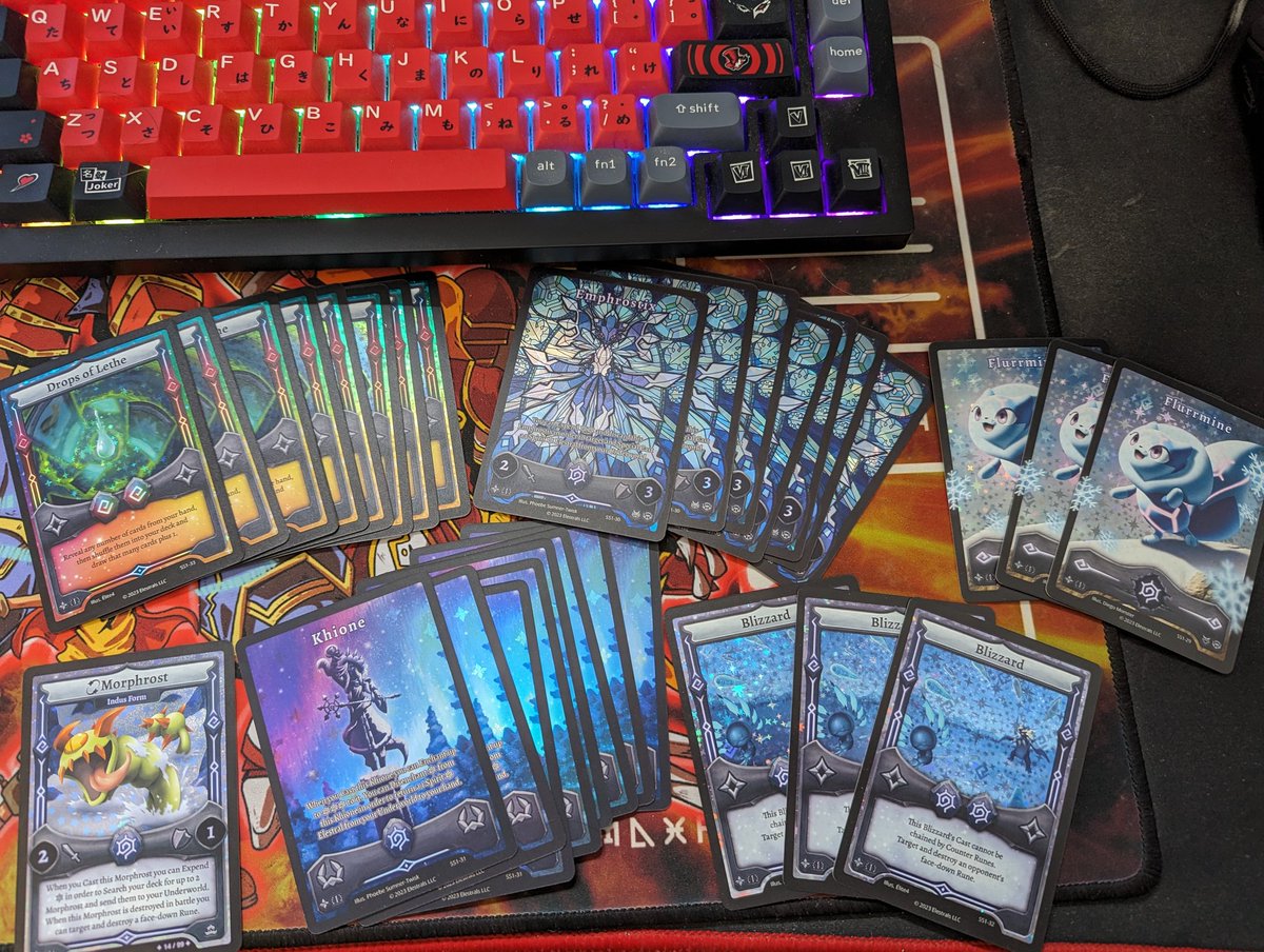 Easily the luckiest and most balanced Shattered Stars packs I have opening to date Thank you @Elestrals for all the work on fixing the sorting errors as well as blessing me with my first stellar, number 14/99