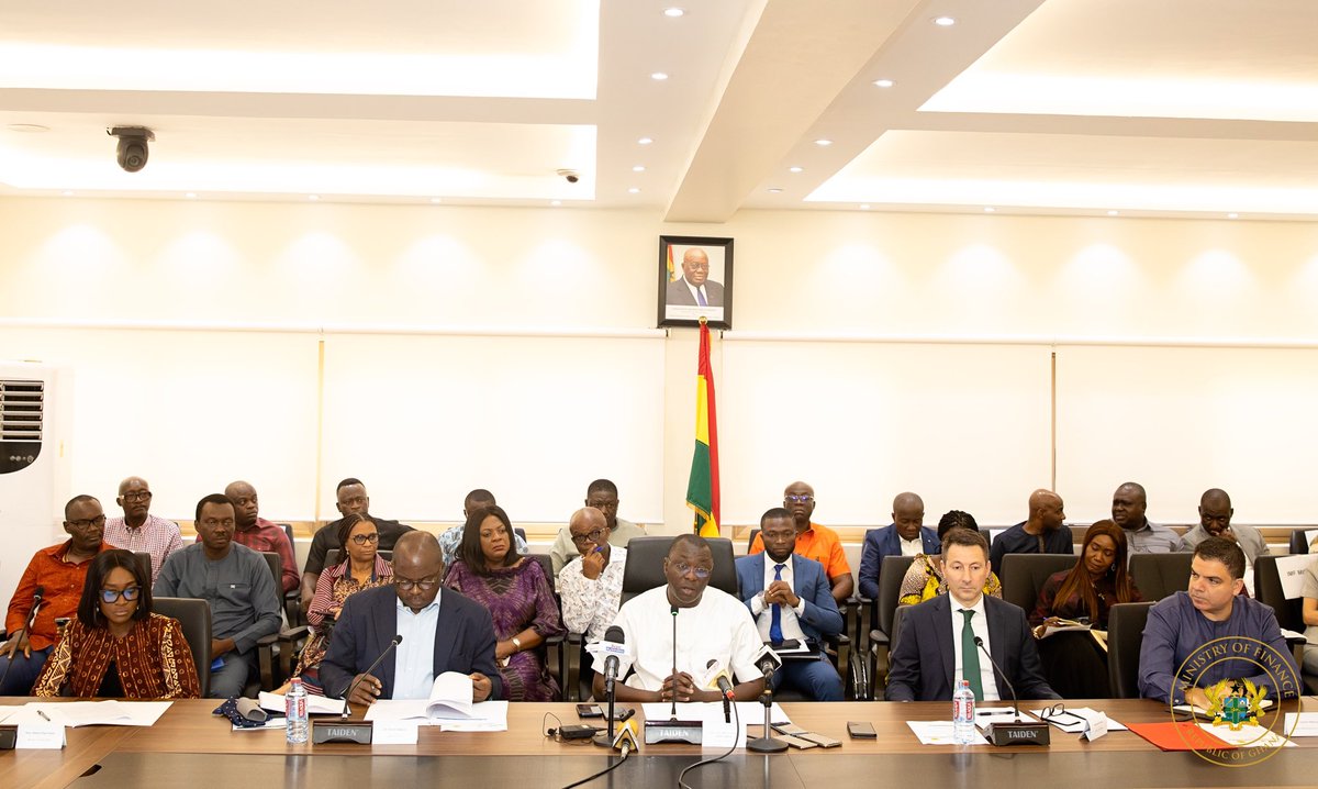 Governor's Statement - Joint IMF MoF BoG Press Conference on the Second Review of the ECF Programme 13th April 2024 bog.gov.gh/wp-content/upl…