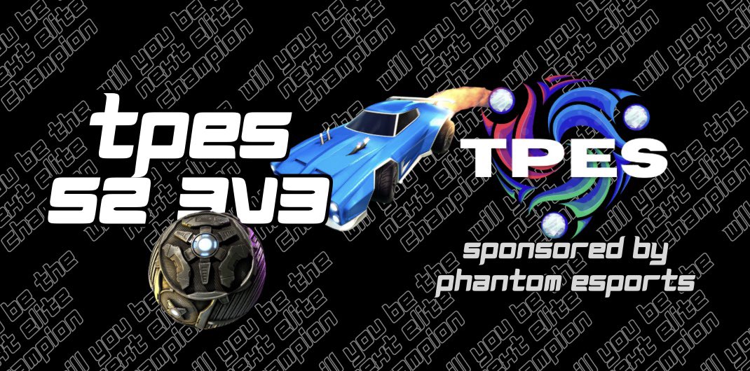 ITSprohunter's tweet photo. @_7P3S_ S2 is starting soon!! April 22nd is deadline!! Make sure to register now for a shot at some amazing prizes!! #RocketLeague #TPES https://t.co/Ylo3v9Np5i