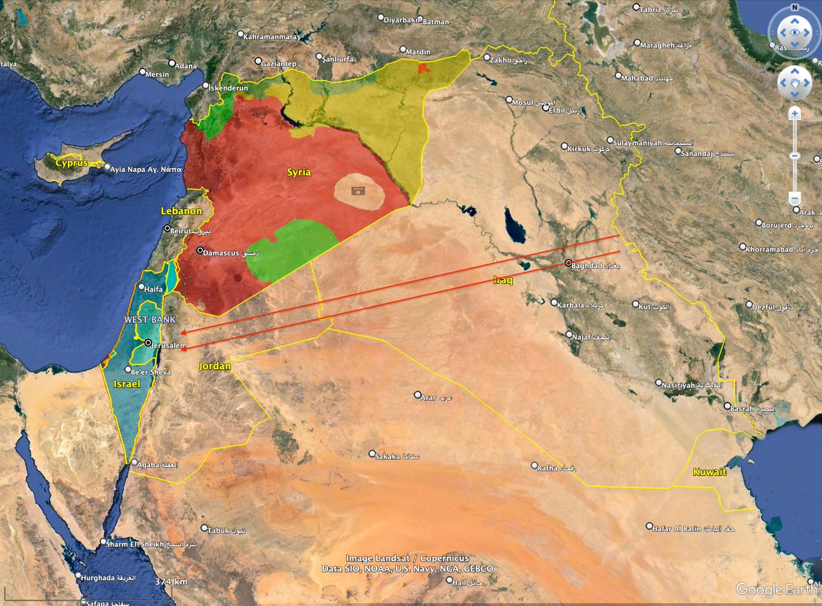 The Shahed drones are relatively slow. It will take hours for them to reach Israel, but it is very much possible that the objective of that swarm is to oversaturate the Israeli air defense so that ballistic and cruise missiles might get through. This is the same tactics Russia is…