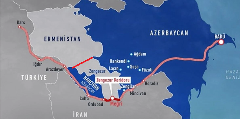 ⚡️Azerbaycan'ın Ermenistan'a operasyon düzenlemesi için en uygun zamana girdik.
Ne Abd ne de İran şu an Ermenistan'la ilgilenemez
Azerbaycan,Zengezur'un Kuzey kapısın'dan Nahçivan'a doğru (kırmızı ile çizdiğim çizgi) bir saldırı düzenleyip Ermenistan-İran bağlantısını koparmalı.