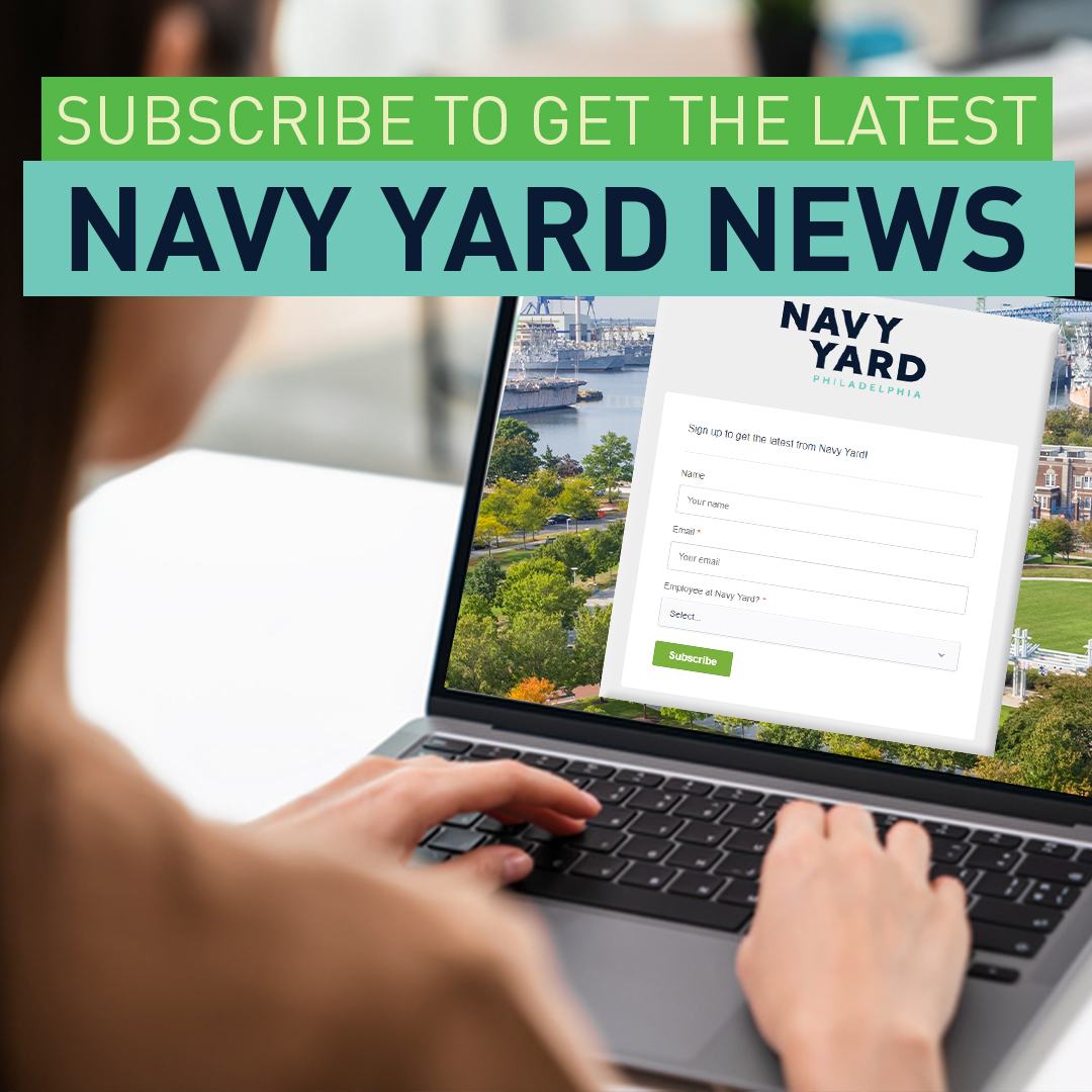 Stay up to date on all things happening at the Navy Yard and get the latest news and announcements by signing up for our newsletter. bit.ly/3u7uism