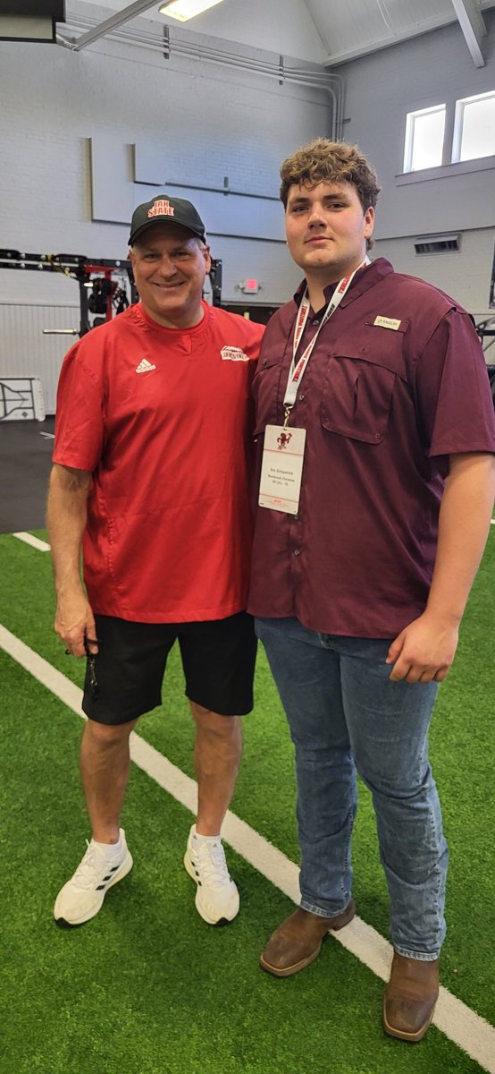 Had a great time today at Junior Day. Thank you again for the invite‼️ #HardEdge @JaxStateFB @RealCoachRod @Spoon1260 @Coach_Dressler @NYSEandeasy @DexPreps @HallTechSports1 @PlayBookAthlete @AthEliteNation @SteveSmithFBC