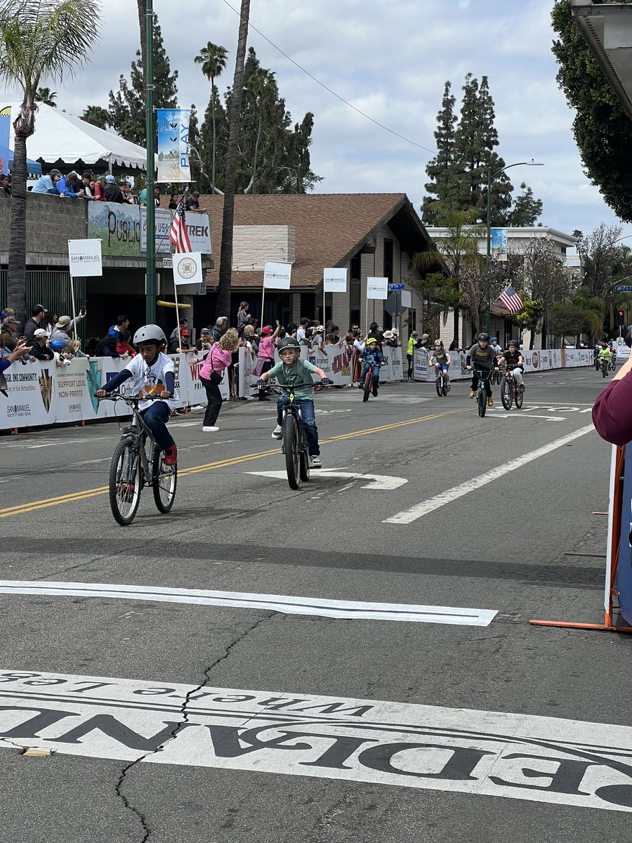 Mrs. Battler attended the Redlands Bicycle Classic today and was able to capture a picture of an Arroyo student crossing the finish line. Way to go Austin. #arroyorusd #thisisrusd #redlandsbicycleclassic2024