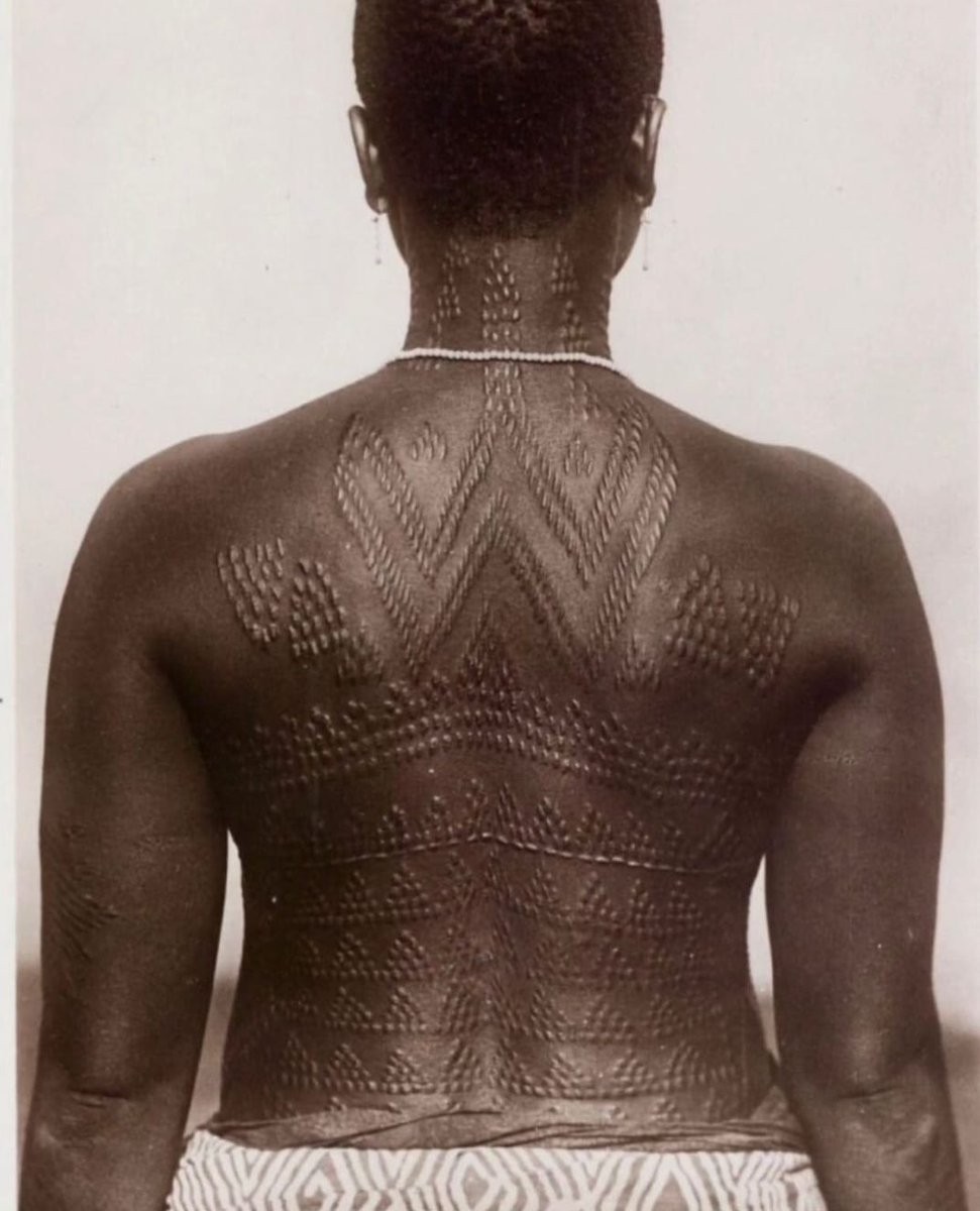 African Scarification Tattoos