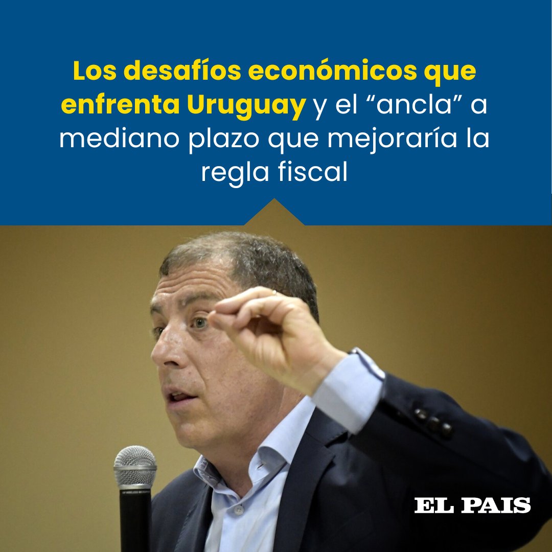 Gabriel Oddone se refirió a los desafíos que tiene Uruguay en el marco de las elecciones nacionales. Afirmó que no es suficiente el crecimiento potencial para mejorar los niveles de desarrollo. elpais.uy/gw17rf27