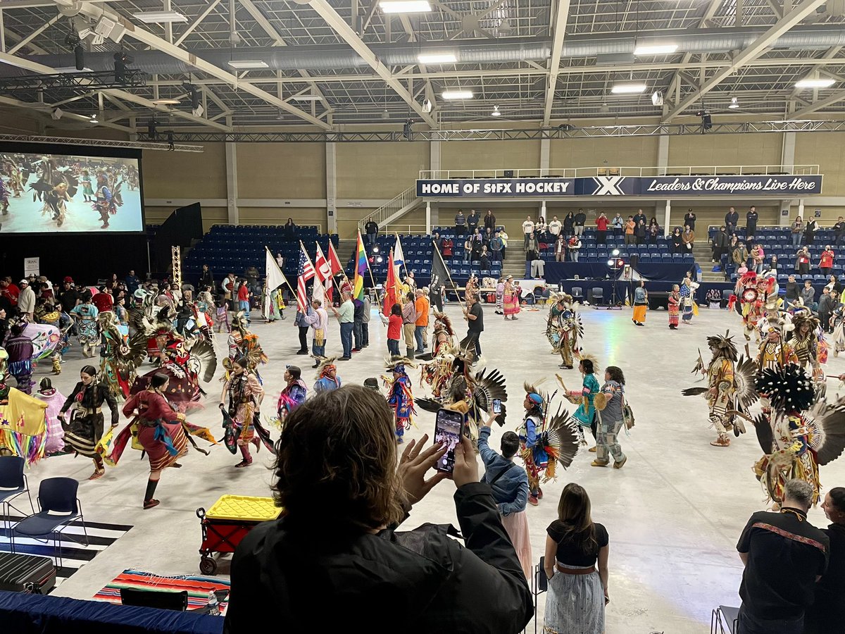 GeoffMClarke's tweet photo. Was great to be able to attend the #paqtnkekpowwow again this year. Amazing regalia, drumming, and dancing! Port Hawkesbury Paper was delighted to be a Cultural Sponsor for this years event. https://t.co/jB0Ro9A1gh