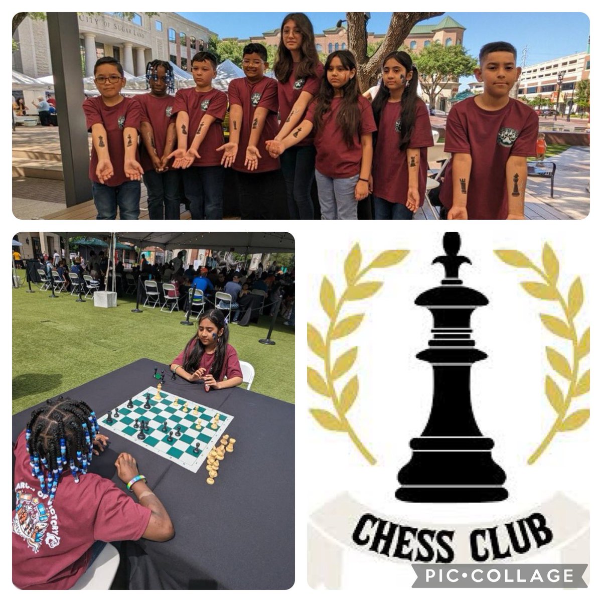 SMUgrad00's tweet photo. 🗣️Checkmate! Let’s Go @KennedyCougs Chess Team! ❤️🐾♟️ Representing @AliefISD and @AliefISD_CIA at the Sugarland Chess Fest 🎉 #TeamExcellence #TrainExecuteWin #AliefProud https://t.co/qk6dVxcTcY