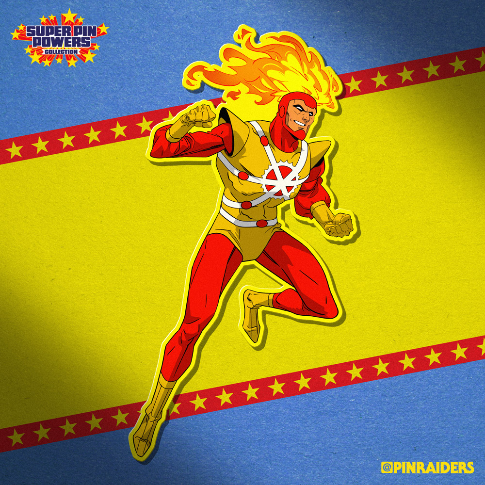 We’re coming in HOT with #SuperPinPowers Series 3! Kicking things off with the Nuclear Man himself, #Firestorm! 🔥🔥🔥

➡️ PRE-ORDER NOW: pinraiders.ecwid.com
📦 Estimated to ship AUG 2024

FREE sticker for pre-orders ONLY!

#PinRaiders #custompins