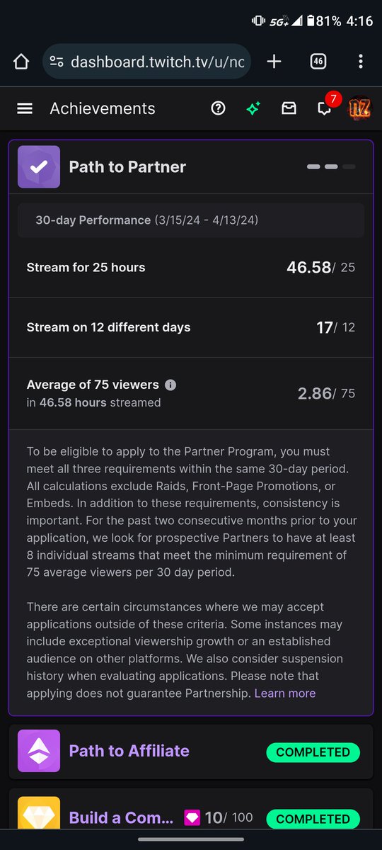 nofzone's tweet photo. Y'all help me with my twitch viewers 75 viewers please help me with my goals 🙏🏾
#twitchstreamer 
#viewers
https://t.co/Z0fqFgc6RK https://t.co/AFFTNwWqap