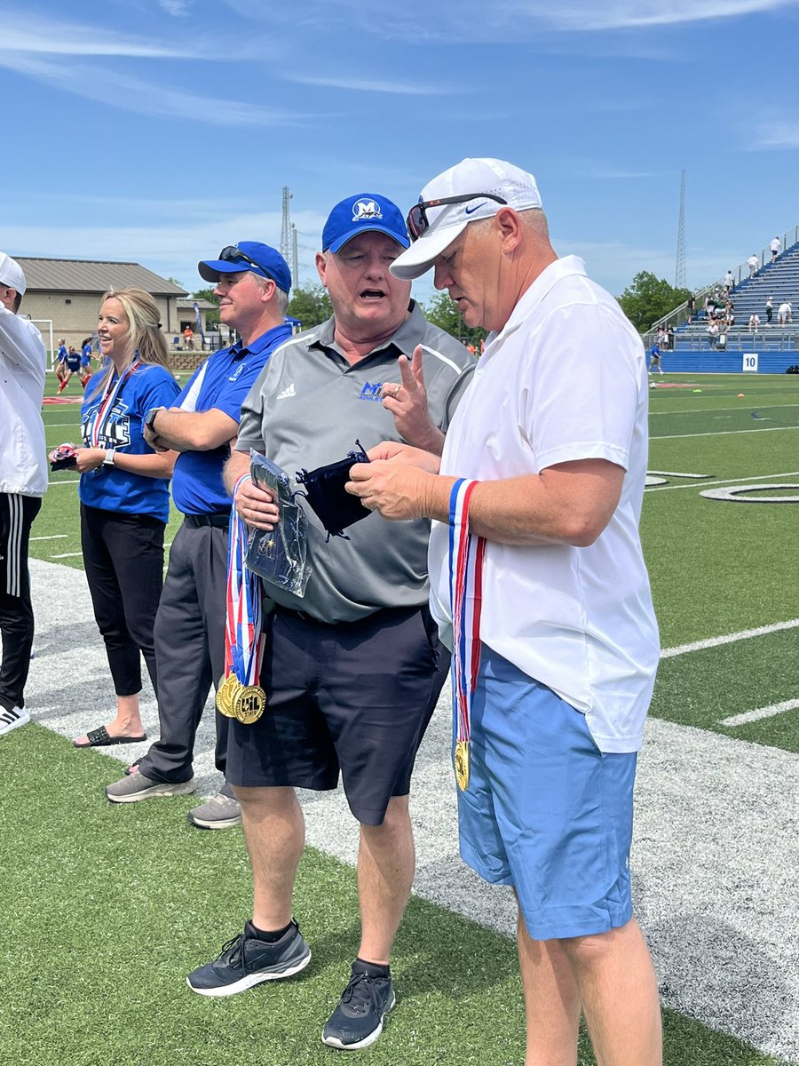 Congratulations to my friend and mentor @ToddYorkt as the AD for @MISD_Athletics on winning their schools first @uiltexas championship in any team sport! Couldn’t happen to a better leader and person!